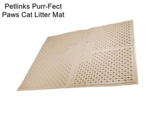 Petlinks Purr-Fect Paws Cat Litter Mat