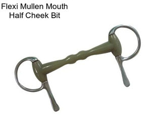 Flexi Mullen Mouth Half Cheek Bit