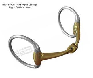 Neue Schule Tranz Angled Lozenge Eggbtt Snaffle - 16mm