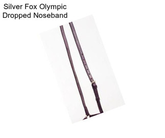 Silver Fox Olympic Dropped Noseband