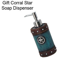 Gift Corral Star Soap Dispenser