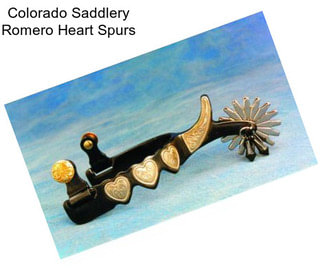 Colorado Saddlery Romero Heart Spurs