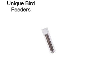 Unique Bird Feeders
