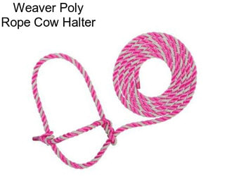 Weaver Poly Rope Cow Halter