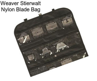 Weaver Stierwalt Nylon Blade Bag