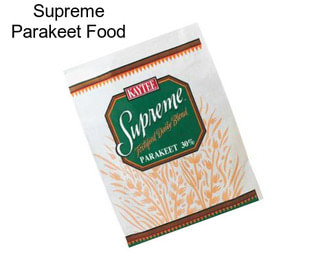 Supreme Parakeet Food