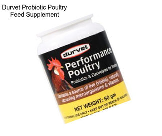 Durvet Probiotic Poultry Feed Supplement