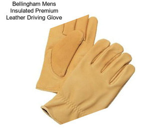 Bellingham Mens Insulated Premium Leather Driving Glove