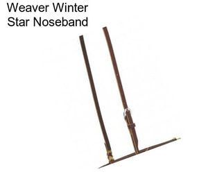 Weaver Winter Star Noseband