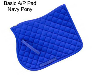 Basic A/P Pad Navy Pony