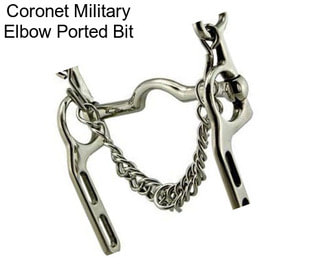 Coronet Military Elbow Ported Bit