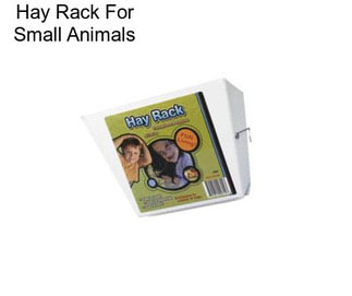 Hay Rack For Small Animals