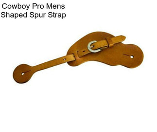 Cowboy Pro Mens Shaped Spur Strap