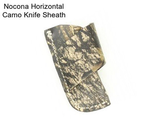 Nocona Horizontal Camo Knife Sheath