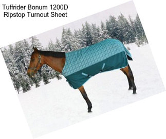 Tuffrider Bonum 1200D Ripstop Turnout Sheet