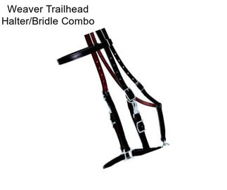 Weaver Trailhead Halter/Bridle Combo