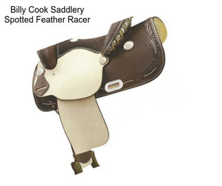 Billy Cook Saddlery Spotted Feather Racer