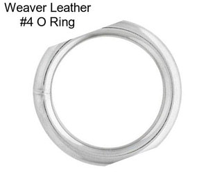 Weaver Leather #4 O Ring