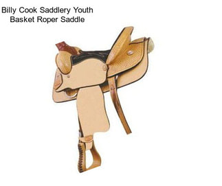 Billy Cook Saddlery Youth Basket Roper Saddle