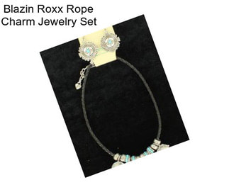 Blazin Roxx Rope Charm Jewelry Set