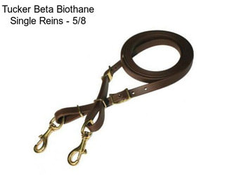 Tucker Beta Biothane Single Reins - 5/8\