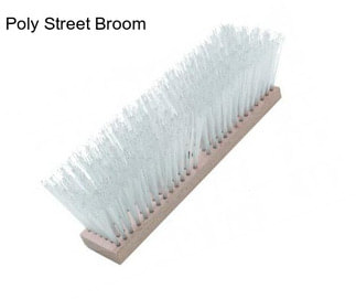 Poly Street Broom