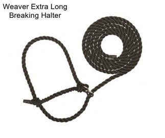 Weaver Extra Long Breaking Halter