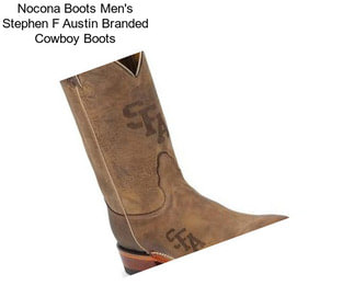 Nocona Boots Men\'s Stephen F Austin Branded Cowboy Boots