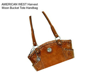 AMERICAN WEST Harvest Moon Bucket Tote Handbag