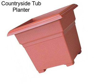 Countryside Tub Planter