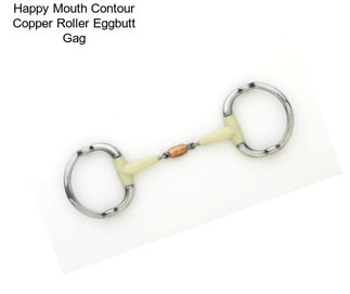 Happy Mouth Contour Copper Roller Eggbutt Gag