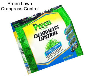 Preen Lawn Crabgrass Control