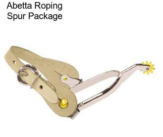 Abetta Roping Spur Package