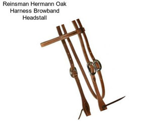 Reinsman Hermann Oak Harness Browband Headstall