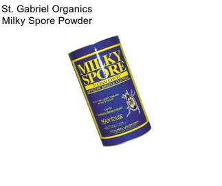 St. Gabriel Organics Milky Spore Powder