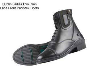 Dublin Ladies Evolution Lace Front Paddock Boots