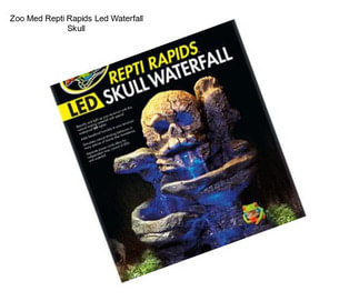 Zoo Med Repti Rapids Led Waterfall Skull