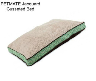 PETMATE Jacquard Gusseted Bed