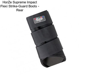 HorZe Supreme Impact Flexi Strike-Guard Boots - Rear