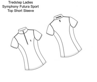 Tredstep Ladies Symphony Futura Sport Top Short Sleeve