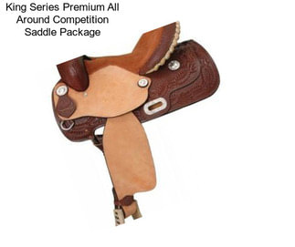 King Series Premium All Around Competition Saddle Package