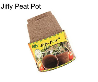 Jiffy Peat Pot