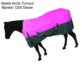 Abetta Arctic Turnout Blanket 1200 Denier