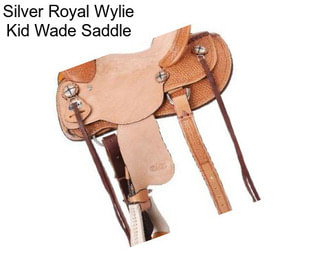 Silver Royal Wylie Kid Wade Saddle