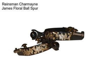 Reinsman Charmayne James Floral Ball Spur