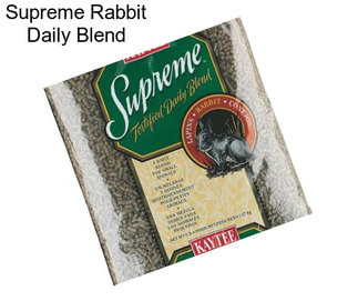 Supreme Rabbit Daily Blend