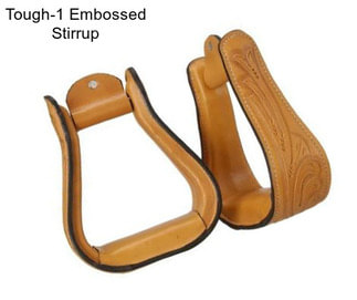 Tough-1 Embossed Stirrup