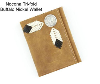 Nocona Tri-fold Buffalo Nickel Wallet