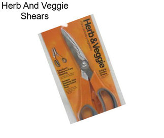 Herb And Veggie Shears