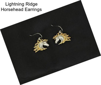 Lightning Ridge Horsehead Earrings